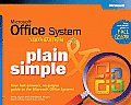 Microsoft Office System 2003 Edition Plain & Simple