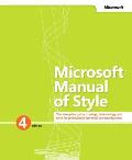 Microsoft Manual of Style for Technical Publications 4th Edition