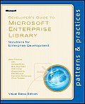 Developers Guide to Microsoft Enterprise Library Solutions For Enterprise Development