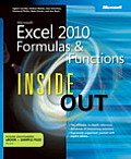 Microsoft Excel 2010 Formulas & Functions Inside Out