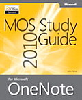 Mos 2010 Study Guide for Microsoft Onenote