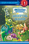 Monster Games Step Into Reading Book Disney Pixar Monsters University