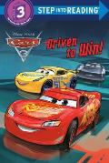 Cars 3 Deluxe Driven to Win Step Into Reading with Cardstock Disney Pixar