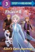 Elsas Epic Journey Frozen 2 Deluxe Step into Reading Level 3
