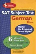 SAT Subject Test German The Best Test Preparation for the SAT Subject Test