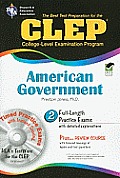 CLEP American Government Rea With CD ROM