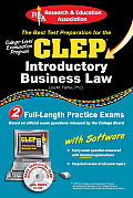 CLEP(R) Introductory Business Law with CD [With CDROM]