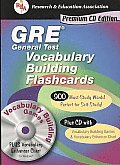 GRE Vocabulary Flashcard Book With CD ROM Rea
