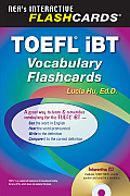 TOEFL Ibt Vocabulary Flashcard Book W/ Audio CD [With CDROM]