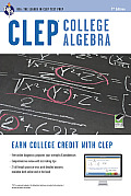 CLEP College Algebra W/ Online Practice Exams (CLEP)