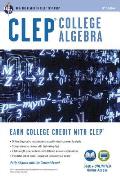 CLEP College Algebra with Online Practice Tests 8th Edition
