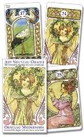 Art Nouveau Oracle Oraculo Modernista The Irresistible Elegance of a New Lenormand La Irresistible Elegancia de Una Neuva Lenormand