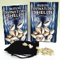 Buzios Divinatory Shells With 64 Page Book & 16 Buzios Divinatory Shells & White Bag