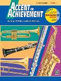 Accent On Achievement Book 1 B Flat Bass Clarinet Book & Cd