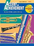 Accent On Achievement Book 1 Eb Alto Saxophone Book & CD