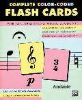 Complete Color-Coded Flash Cards: For All Beginning Music Students, Flash Cards