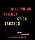 Stieg Larsson Millennium Trilogy Audiobook CD Bundle: The Girl with the Dragon Tattoo, the Girl Who Played with Fire, and the Girl Who Kicked the Horn