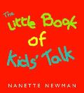 Little Book Of Kids Talk