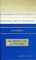 Rowman & Littlefield Guide To Writing With Sou