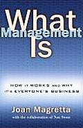 What Management Is How It Works & Why