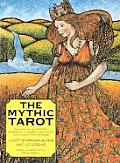 Mythic Tarot With Full Color Deck & Wrinkle Proof Cloth for Readings
