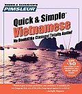 Pimsleur Vietnamese Quick & Simple Course - Level 1 Lessons 1-8 CD: Learn to Speak and Understand Vietnamese with Pimsleur Language Programs