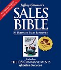 The Sales Bible: The Ultimate Sales Resource