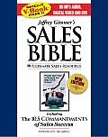 Jeffrey Gitomers Sales Bible The Ultimate Sales Resource With DVD iPod Ready DVD