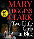 Two Little Girls In Blue