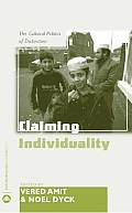 Claiming Individuality: The Cultural Politics of Distinction