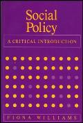 Social Policy: A Critical Introduction