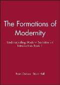 Formations of Modernity