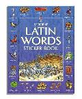 Latin Words Sticker Book