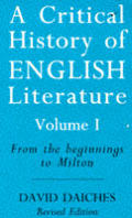 Critical History Of English Litera Volume 1
