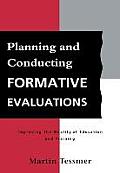 Planning & Conducting Formative Evaluations