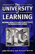 The University of Learning: Beyond Quality and Competence