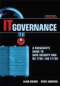 It Governance A Managers Guide To Data Securit
