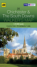 Walker's Map Chichester & the South Downs