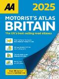 AA Motorists Atlas Britain 2025 Spiral