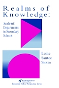 Realms Of Knowledge: Academic Departments In Secondary Schools