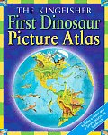 Kingfisher First Dinosaur Picture Atlas With Poster & Tyrannosaurus Rex Bookmark