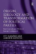 Origin, Ideology and Transformation of Political Parties: East-Central and Western Europe Compared