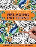Peaceful Pencil Relaxing Patterns 75 Mindful Designs to Colour in