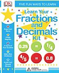 Learn Your Fractions & Decimals Kit With StickersWith PosterWith Memory GameWith WorkbookWith Magnetic Numbers