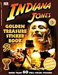 Indiana Jones Golden Treasure Sticker Book With More Than 60 Full Color Stickers