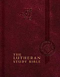 Bible ESV Lutheran Study burgundy