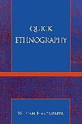 Quick Ethnography: A Guide to Rapid Multi-Method Research