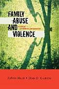 Family Abuse & Violence A Social Problems Perspective