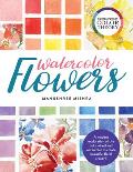 Contemporary Color Theory Watercolor Flowers A modern exploration of the color wheel & watercolor to create beautiful floral artwork
