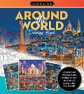 Eric Dowdle Coloring Book: Around the World: Color Famous Cityscapes and Landmarks in the Whimsical Style of Folk Artist Eric Dowdle